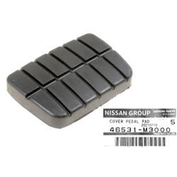 NISSAN NAVARA PICKUP D21 87- NAKŁADKA GUMA NA PEDAŁ HAMULCA SPRZĘGŁA OE 46531-M3000